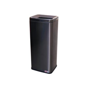 Open Top Trash Bin Steel 40 Liters