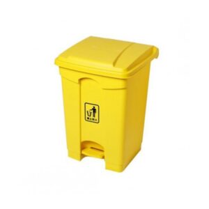 Plastic Garbage Bin  45LTR  YELLOW