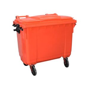 Heavy Duty Outdoor Garbage Bin  1100LTR  Red