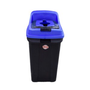 Re Cycle Mix Top Garbage Bin 70 LTR Black