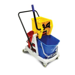 Double Bucket Mop Trolley 34LTR