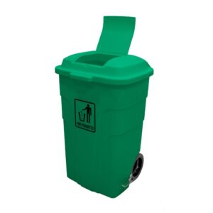 Plastic Trash Bin  240 LTR  GREEN
