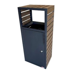 Outdoor Bin with Galvanized inner 63 L