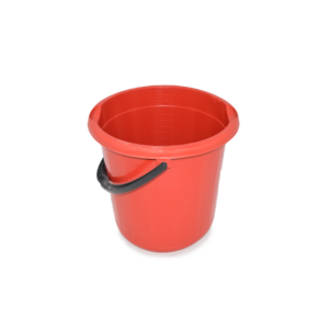Plastic Bucket 10 LTR RED