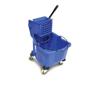 Mop Bucket with Deluxe Wringer 32LTR BLUE