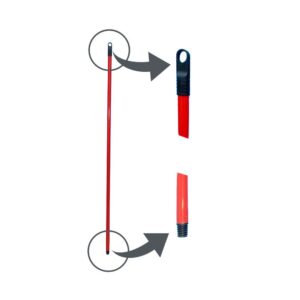 Metal Handle | Screw-Thread | 130 cm