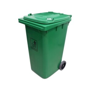 Plastic Garbage Bin  240LTR  GREEN