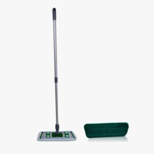 Dust control mop Aluminum 40 cm GREEN