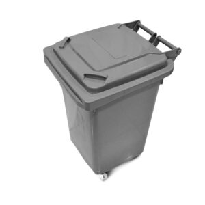 Plastic Garbage Bin  70LTR  GRAY