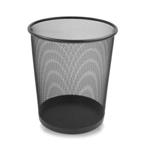 Large Metal Basket Net  H 34 x W 29.5 Cm BLACK