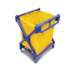 Heavy Duty X Shaped Laundry Cart