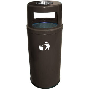 Round Ashtray Municipality Dustbin 30008b, 80 LITER