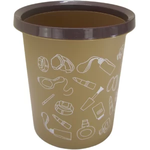 Bathroom Dustbin, Waste Bin, Assorted Colors 20L