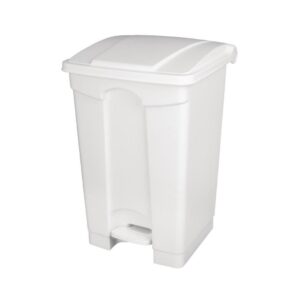 Plastic Garbage Bin  87LTR  WHITE
