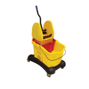 Mop Bucket with Deluxe Wringer 30LTR YELLOW