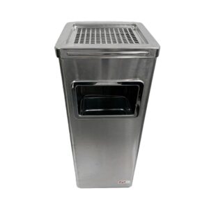 Stainless Steel Ashtray Square Bin