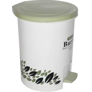 Stylish Pedal Dustbin 10 Liter Round