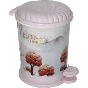 Stylish Pedal Dustbin 10 Liter Round