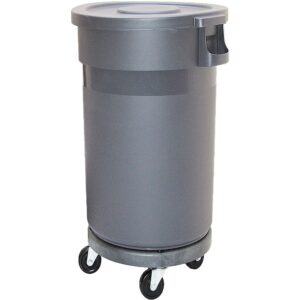 Plastic Garbage Drum 80L / 120L With Lid & Wheels