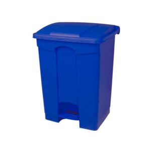 Plastic Garbage Bin  68LTR  BLUE