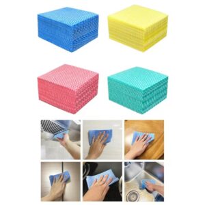 Disposable J-Cloth 33 x 33 cm BLUE, RED GREEN & YELLOW