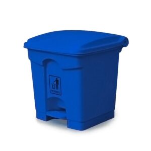 Plastic Garbage Bin  30LTR  BLUE