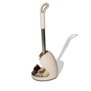 Toilet Brush Set | LIGHT BROWN