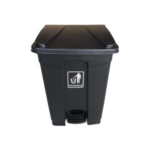 Plastic Garbage Bin  45LTR  Black