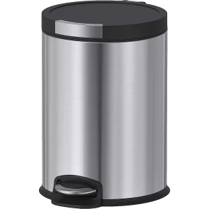 Pedal Steel Dustbin Soft Close Lid, Java 5L, 12L
