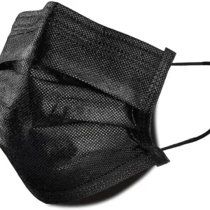 Black Face Mask Non Woven