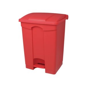 Plastic Garbage Bin  68LTR  RED