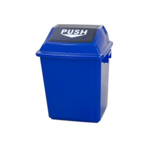 Quadrate Garbage Bin  25LTR  BLUE
