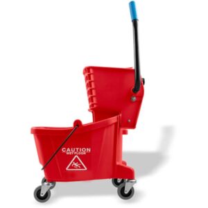 Mop Bucket with Deluxe Wringer 32LTR RED