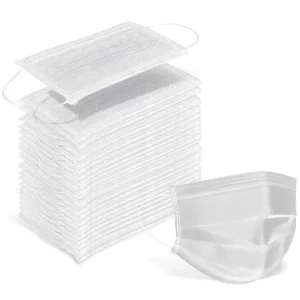 White Face Mask Non Woven