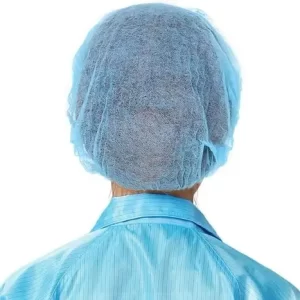 Nurse Cap/Hair Net- Non Woven Blue