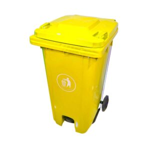 Modern Garbage Bin  240LTR  YELLOW