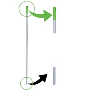 Aluminum handle | 150 cm | GREEN