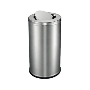 Stainless Steel with Swing Lid Bin 56 Liters