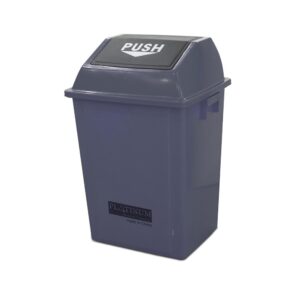 Quadrate Garbage Bin  40LTR  GRAY