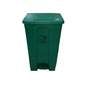Plastic Garbage Bin  87LTR  GREEN