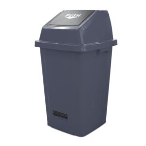 Quadrate Garbage Bin  100LTR  GRAY