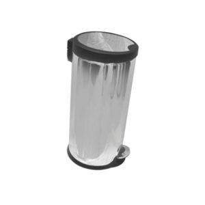 Stainless Steel Slow Motion Bin with Pedal 20 Liters