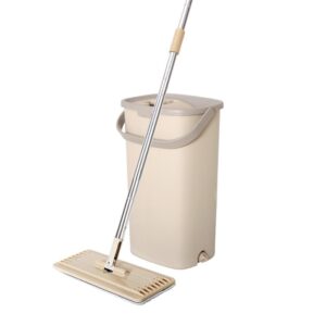 Flat Floor Mop and Bucket Set 4 LTR