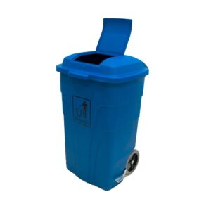 Plastic Trash Bin  240LTR  BLUE