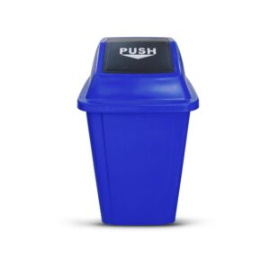 Quadrate Garbage Bin  60LTR  BLUE
