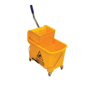 Mini Mop Bucket with Wringer 20LTR YELLOW