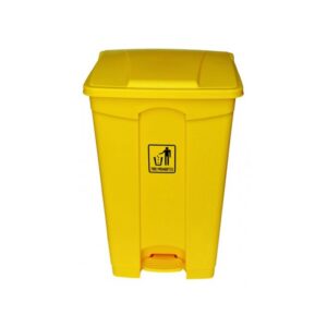 Plastic Garbage Bin  87LTR  YELLOW
